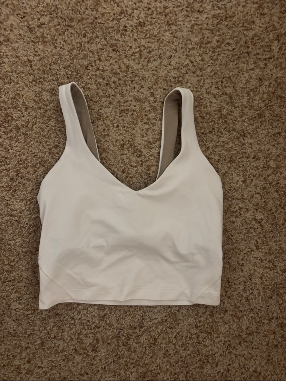 lululemon athletica White Tank Top